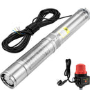 VEVOR 550 W dziļurbuma iegremdējamais sūknis, 50 l/min, 89 m pacēluma augstums, automātiskais spiediena slēdzis, IP68