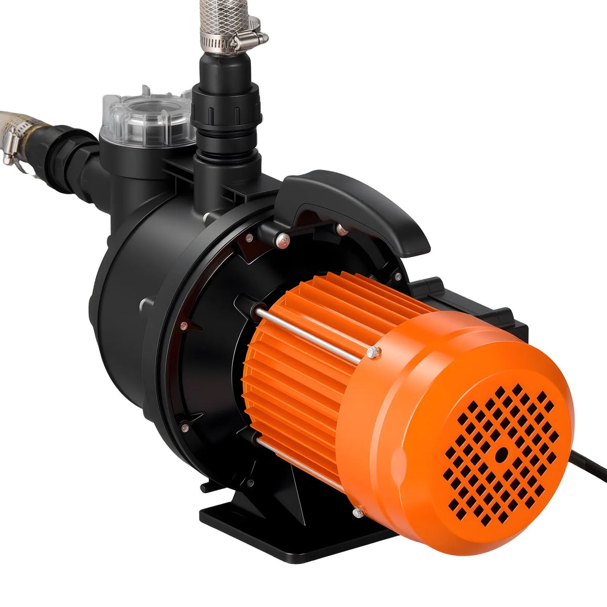 VEVOR 1300 W seklās akas strūklas sūknis, 4800 l/h, 48 m pacēluma augstums, 8 m sūkšanas augstums, 230 V, termiskā aizsardzība