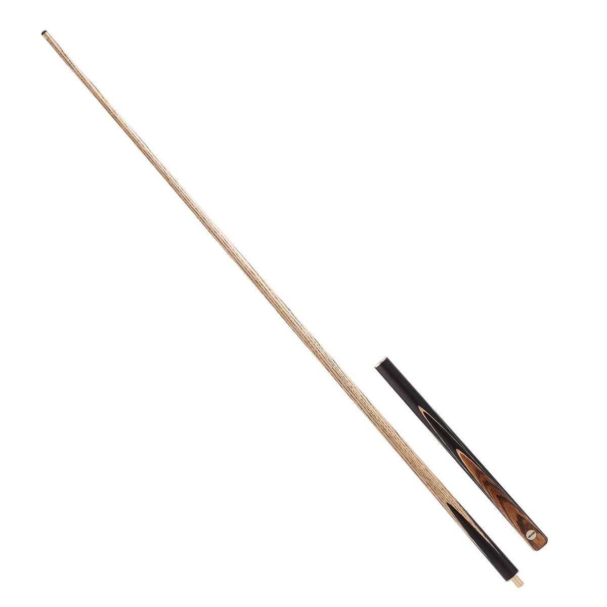 VEVOR snūkera kija 1447,8 mm, dalāma konstrukcija ar pagarinājuma stieni un 9,5 mm ādas uzgali, 538 g profesionāla biljarda kija bāram, mājai un birojam, komplektā alumīnija futrālis - ZEMLETES.LV