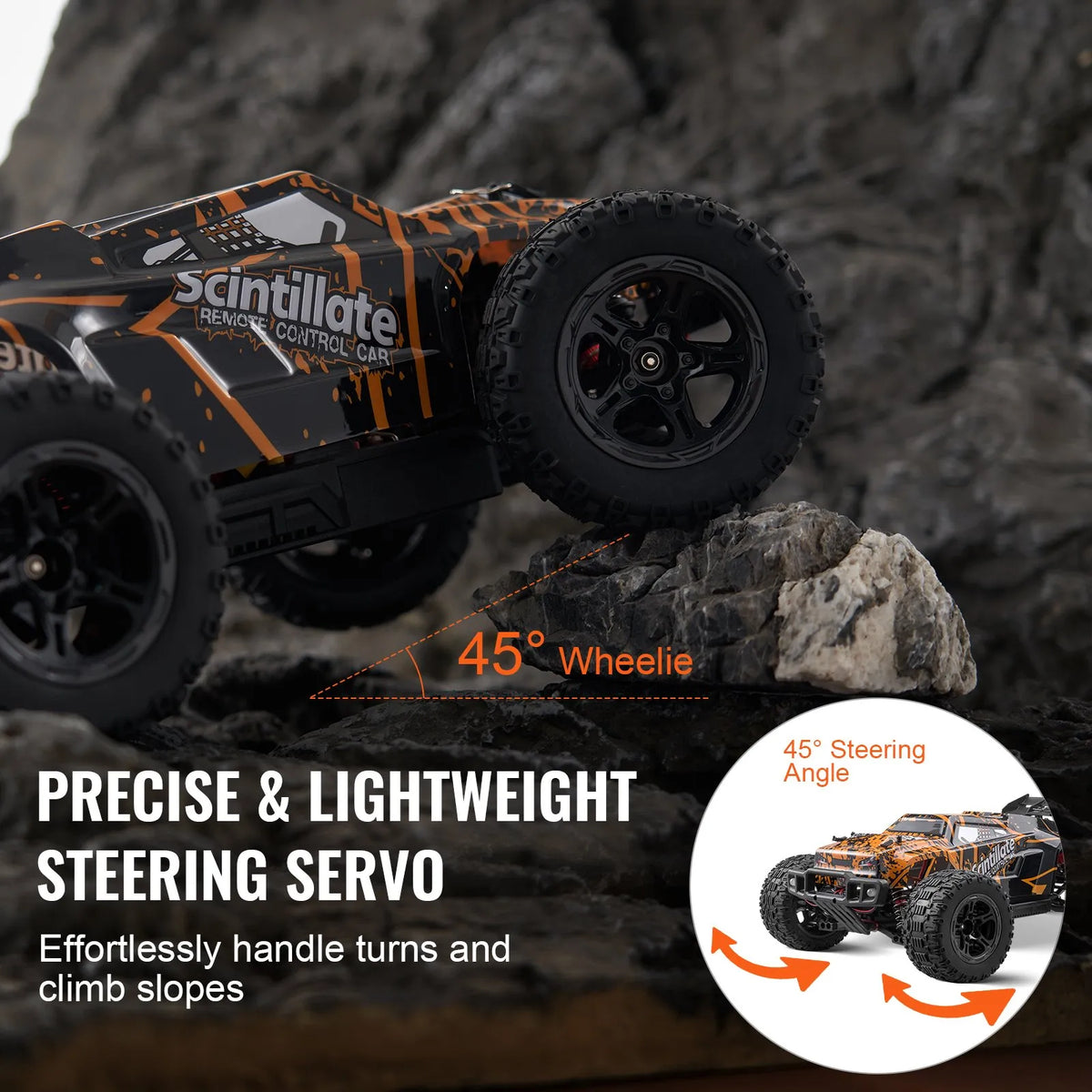 VEVOR RC auto 1:10 bezceļu 4WD, hobija sacīkšu auto