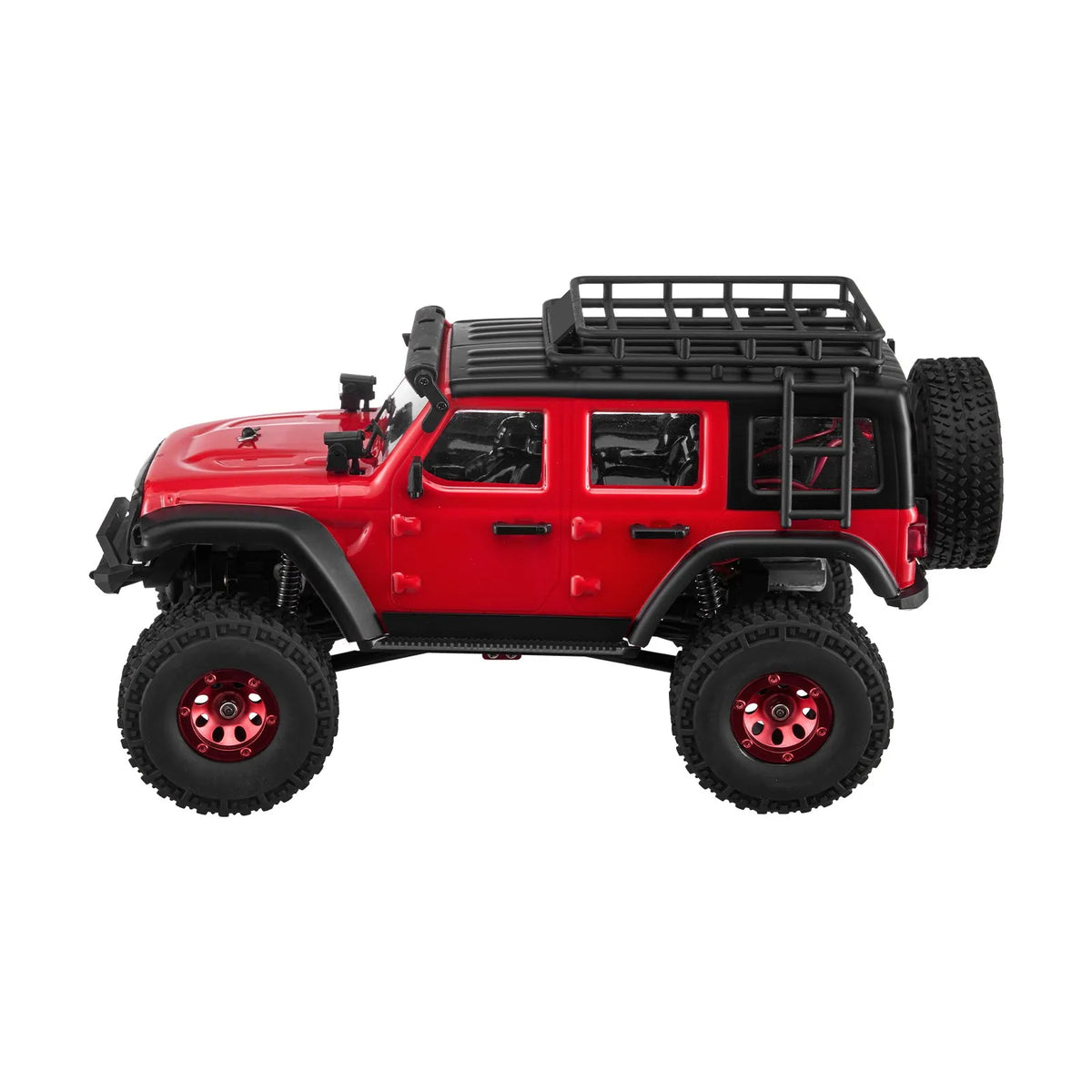 VEVOR RC-auto 1:24 maastiku 4WD valgustusega, 2 akut, 2 kiirust, alates 14 a