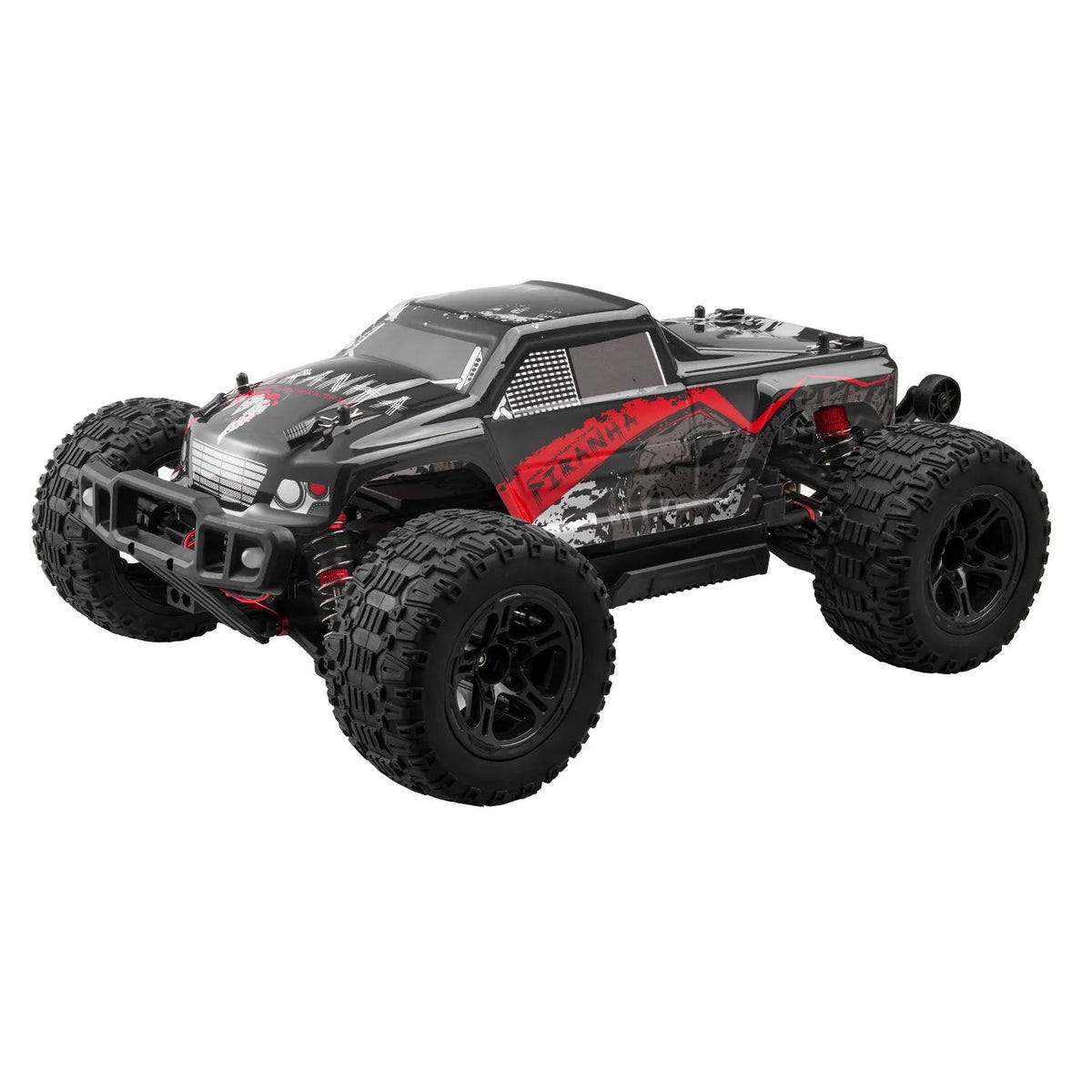 VEVOR RC-машина 1:10 внедорожный монстр-трак 4WD, до 38 км/ч, 2 аккумулятора, IPX4, от 8 лет