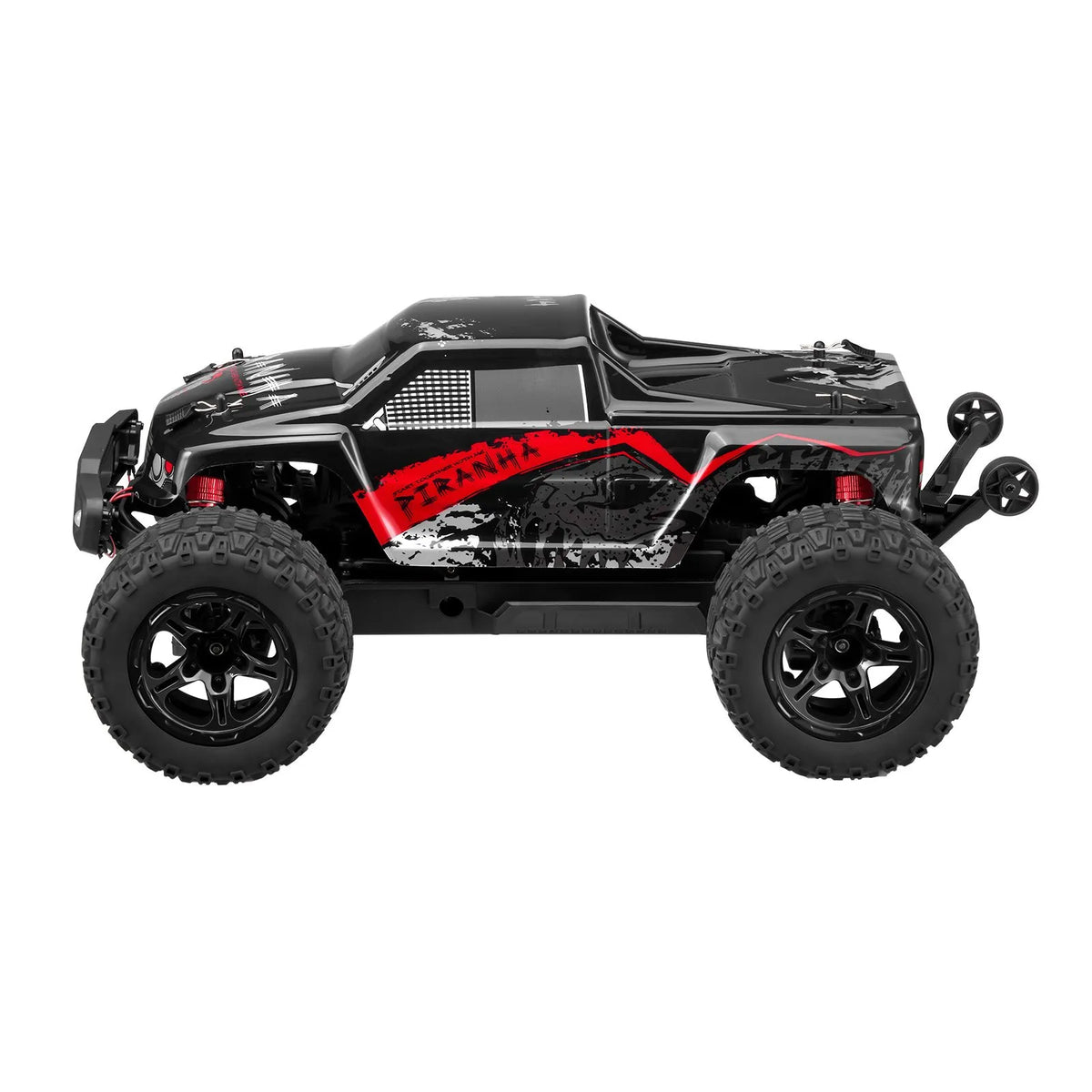 VEVOR RC-машина 1:10 внедорожный монстр-трак 4WD, до 38 км/ч, 2 аккумулятора, IPX4, от 8 лет