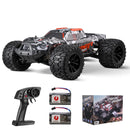 VEVOR Tālvadības automašīna 1:14 mērogā, RC bezceļu monstru kravas auto ar 4WD, 45° “wheelie” funkciju un 2 baterijām, līdz 38 km/h, augstas ātruma hobija sacīkšu auto bērniem no 8+ gadiem