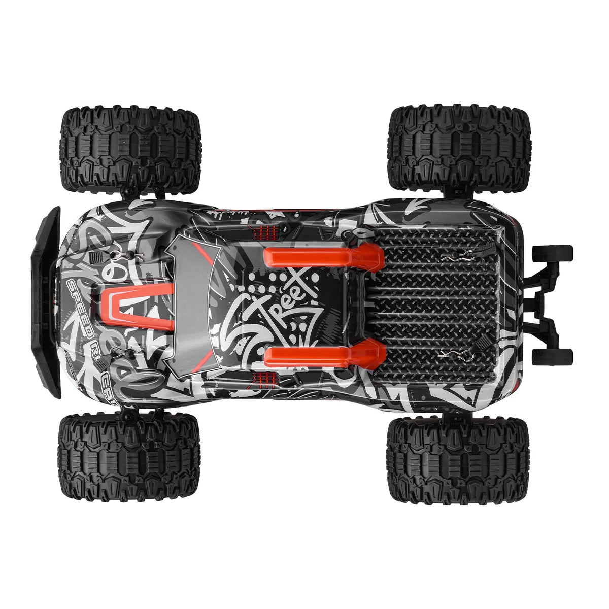 VEVOR RC-auto 1:14 maastiku monster truck 4WD, kuni 38 km/h, 2 akut, alates 8 a