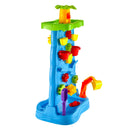 VEVOR smilšu un ūdens galds bērniem, abpusējs aktivitāšu ūdenskrituma rotaļu komplekts ar 37 piederumiem, sensorais aktivitāšu galds āra vasaras smilšu un ūdens spēlēm bērniem no 3+ gadiem