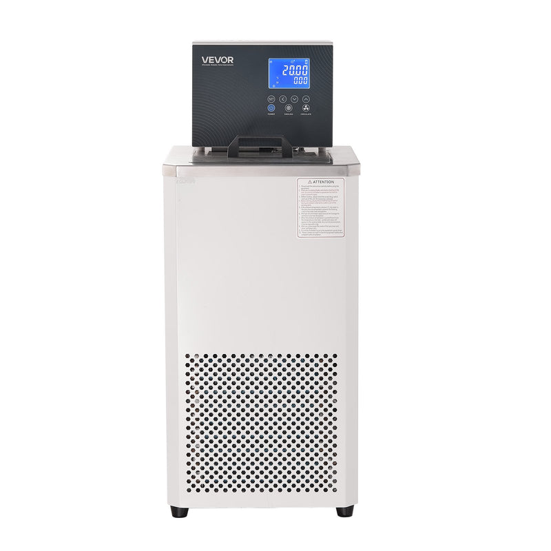 VEVOR laboratorijas dzesētāja cirkulators, -30 °C līdz 100 °C, 6 L iekšējā un ārējā dubultā cirkulācija, zemas temperatūras dzesēšanas šķidruma cirkulācijas sūknis, recirkulācijas dzesētājs ūdens vannai laboratorijai