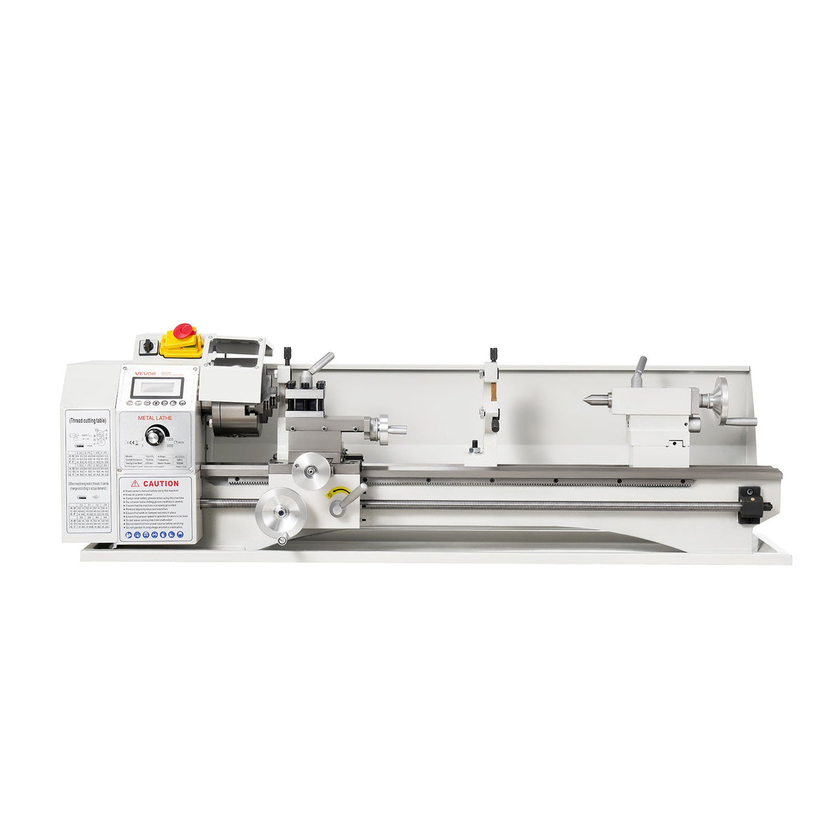 VEVOR TQ2275 Metal Lathe, 220 × 762 mm, 1100 W, Variable Speed up to 3000 RPM, Brushless Motor, Metal Gears, 8 Metric and 8 Inch Threads