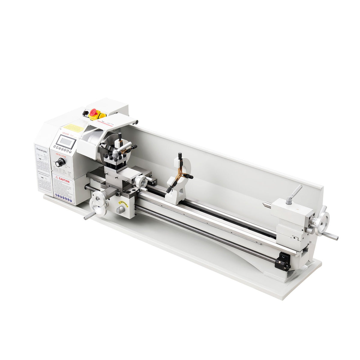 VEVOR TQ2275 Metal Lathe, 220 × 762 mm, 1100 W, Variable Speed up to 3000 RPM, Brushless Motor, Metal Gears, 8 Metric and 8 Inch Threads