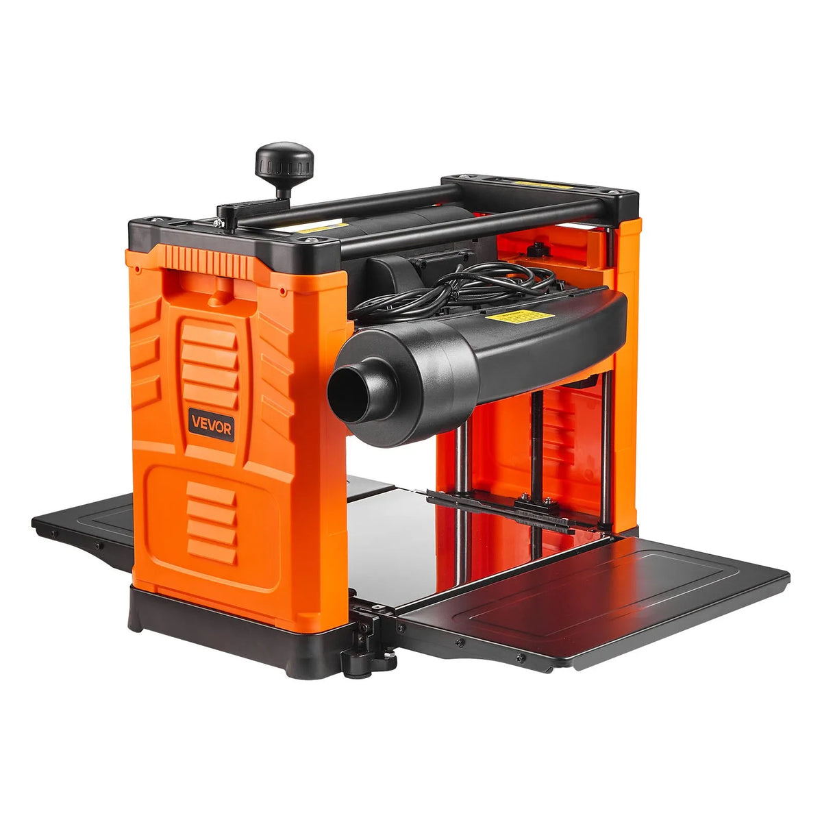 VEVOR Thickness Planer 330 mm with 2 Speeds and 3 Blades, 2000 W, 23,500 RPM, Dual Feed Rollers