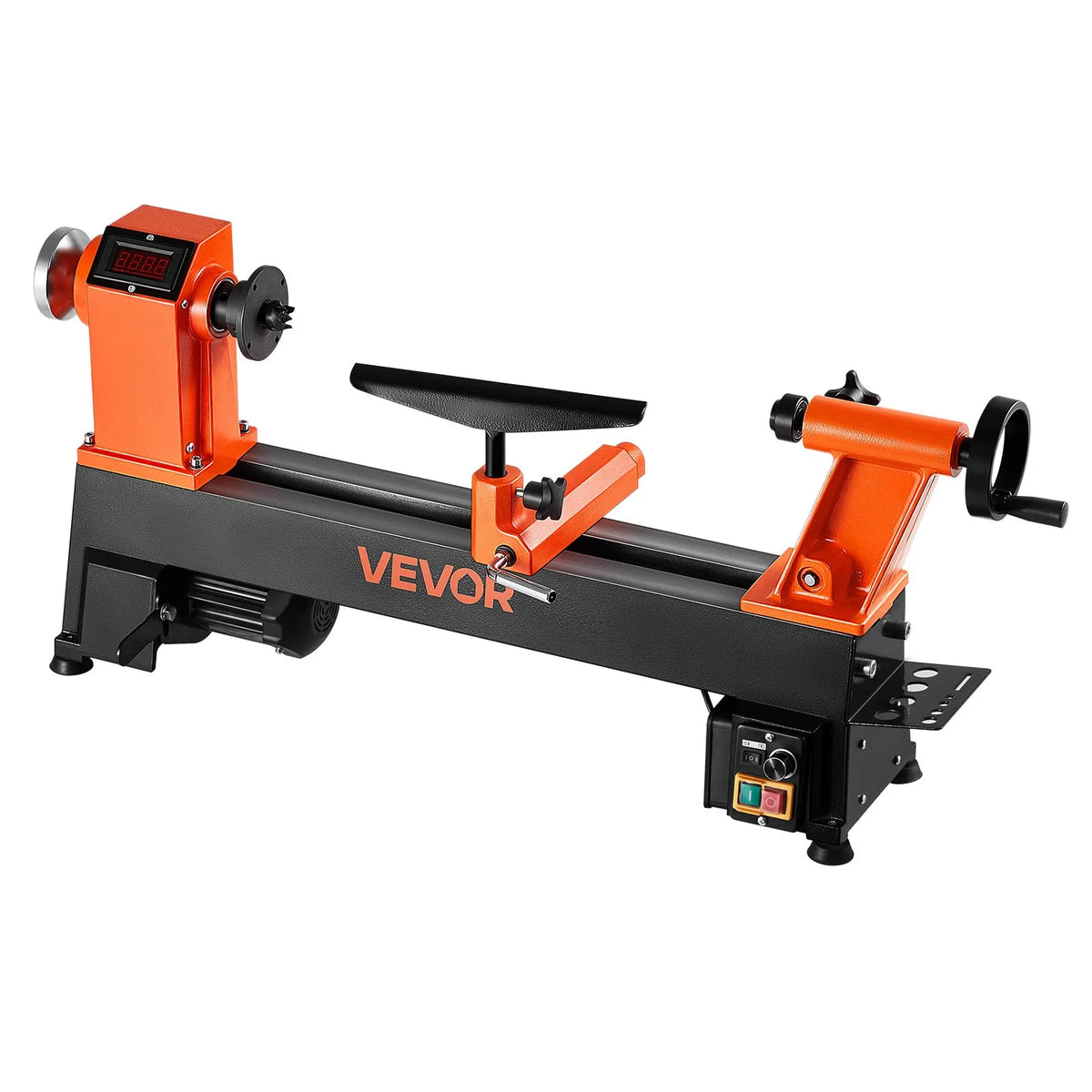 VEVOR puidutreipink 750 W (1 hj), 150–3800 p/min, 304 × 465 mm, harjadeta mootor, malmkorpus