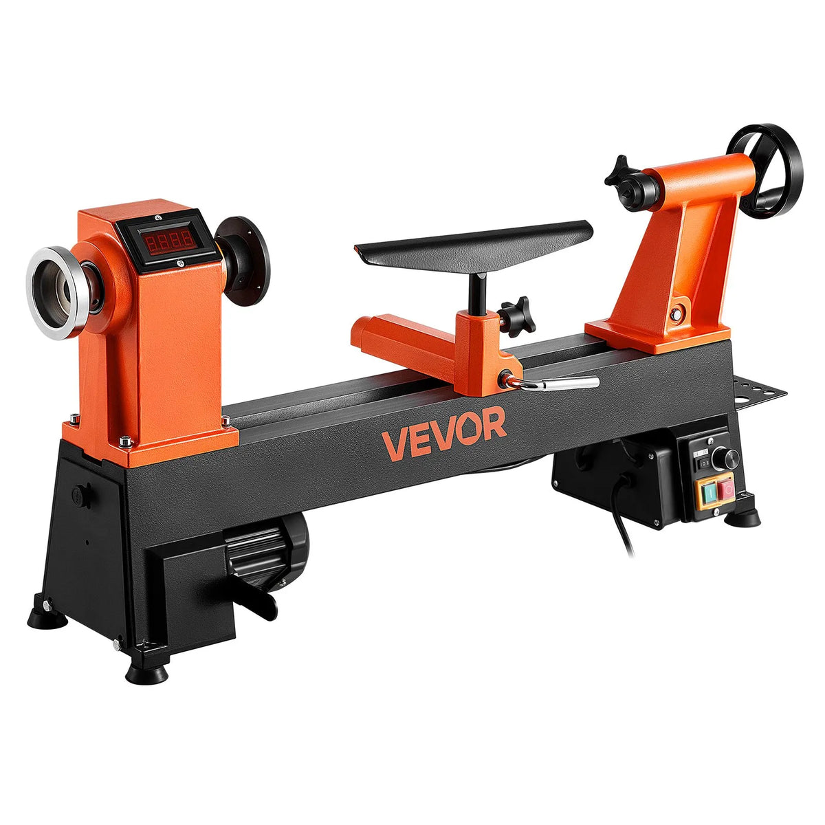 VEVOR puidutreipink 750 W (1 hj), 150–3800 p/min, 304 × 465 mm, harjadeta mootor, malmkorpus