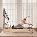 VEVOR koka pilates reformeris ar dubulto pretestību, treniņu aprīkojums ar reformera kasti un lēciena platformu, piemērots iesācējiem un pieredzējušiem lietotājiem mājas sporta zālei un studijai, slodze līdz 181 kg - ZEMLETES.LV