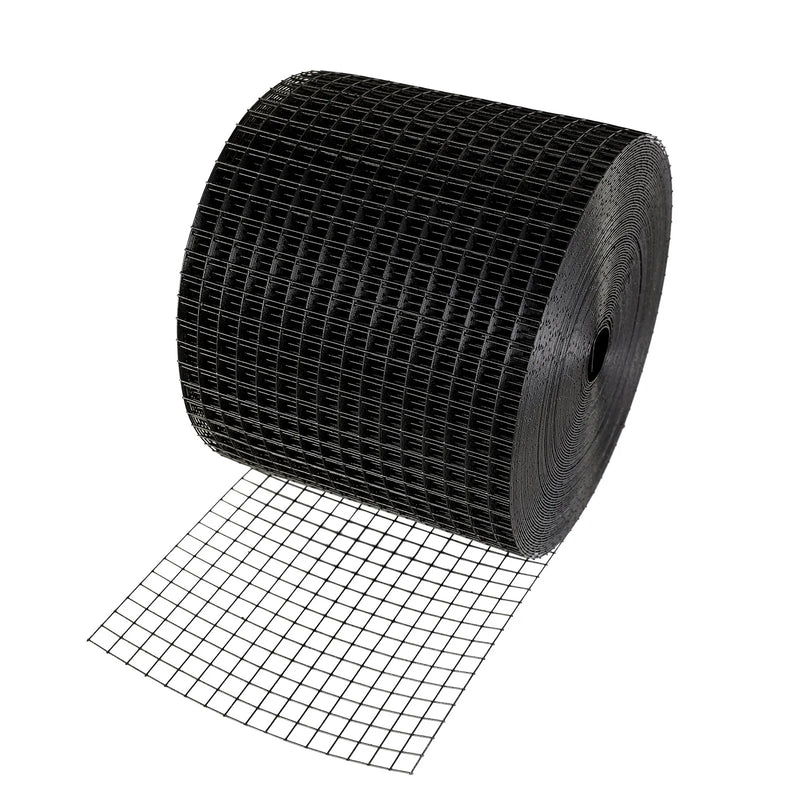 VEVOR saules paneļu aizsargtīkls pret putniem, 15 cm × 30,48 m, PVC pārklāts metāla siets ar 12,7 mm acīm un 100 alumīnija stiprinājumiem, aizsardzībai pret dzīvniekiem - ZEMLETES.LV