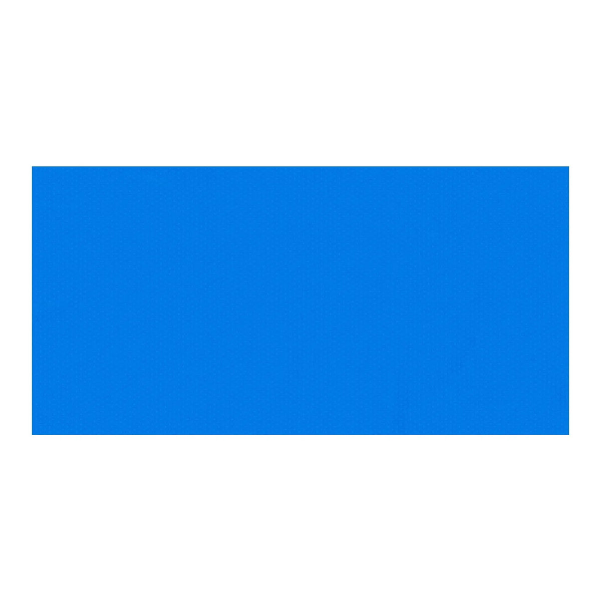 VEVOR Solar Pool Cover, 10.97 × 5.49 m Rectangular Solar Bubble Cover, 0.2 mm PE Material, Heat Collection by Day and Retention at Night, Blue
