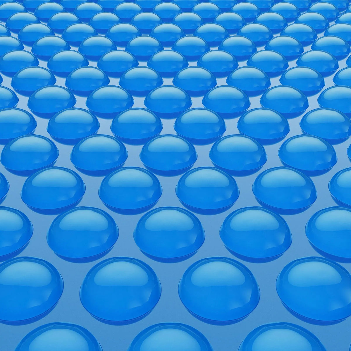 VEVOR Solar Pool Cover, 10.97 × 5.49 m Rectangular Solar Bubble Cover, 0.2 mm PE Material, Heat Collection by Day and Retention at Night, Blue