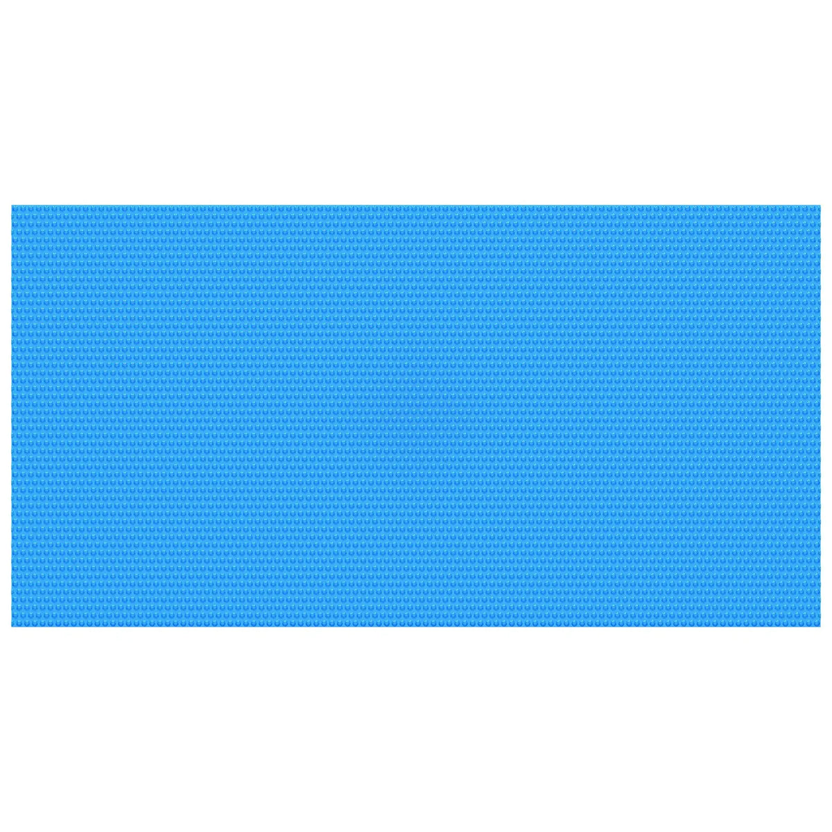 VEVOR Solar Pool Cover, 10.97 × 5.49 m Rectangular Solar Cover for In-Ground and Above-Ground Pools, 0.4 mm, Blue