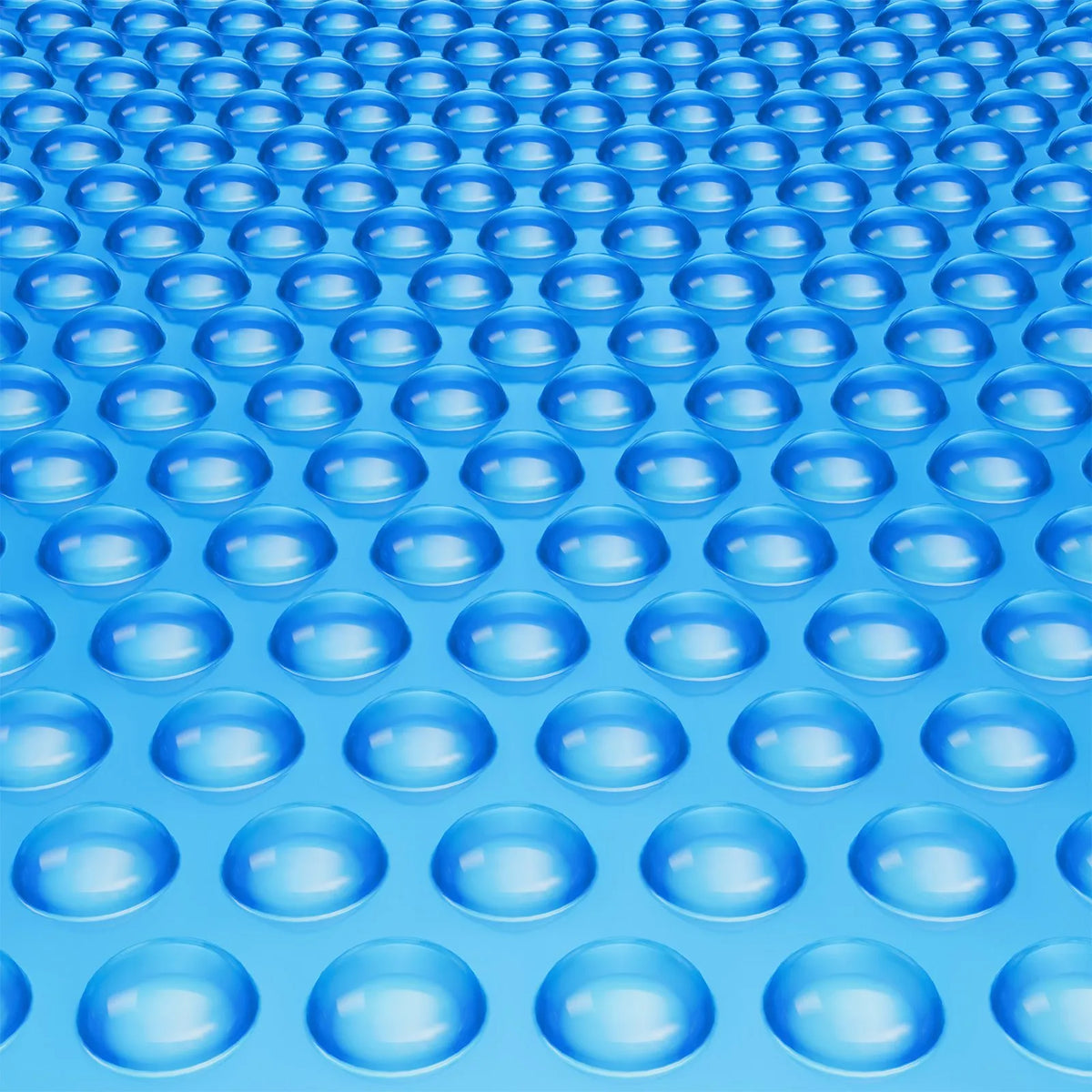 VEVOR Solar Pool Cover, 12.2 × 6.1 m Rectangular Solar Cover for In-Ground and Above-Ground Pools, 0.4 mm, Blue