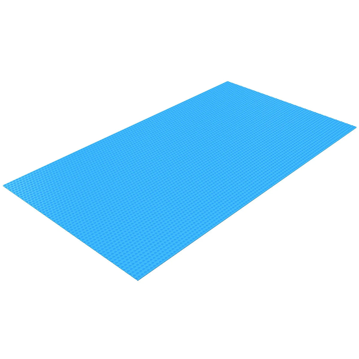 VEVOR Solar Pool Cover, 12.2 × 6.1 m Rectangular Solar Cover for In-Ground and Above-Ground Pools, 0.4 mm, Blue