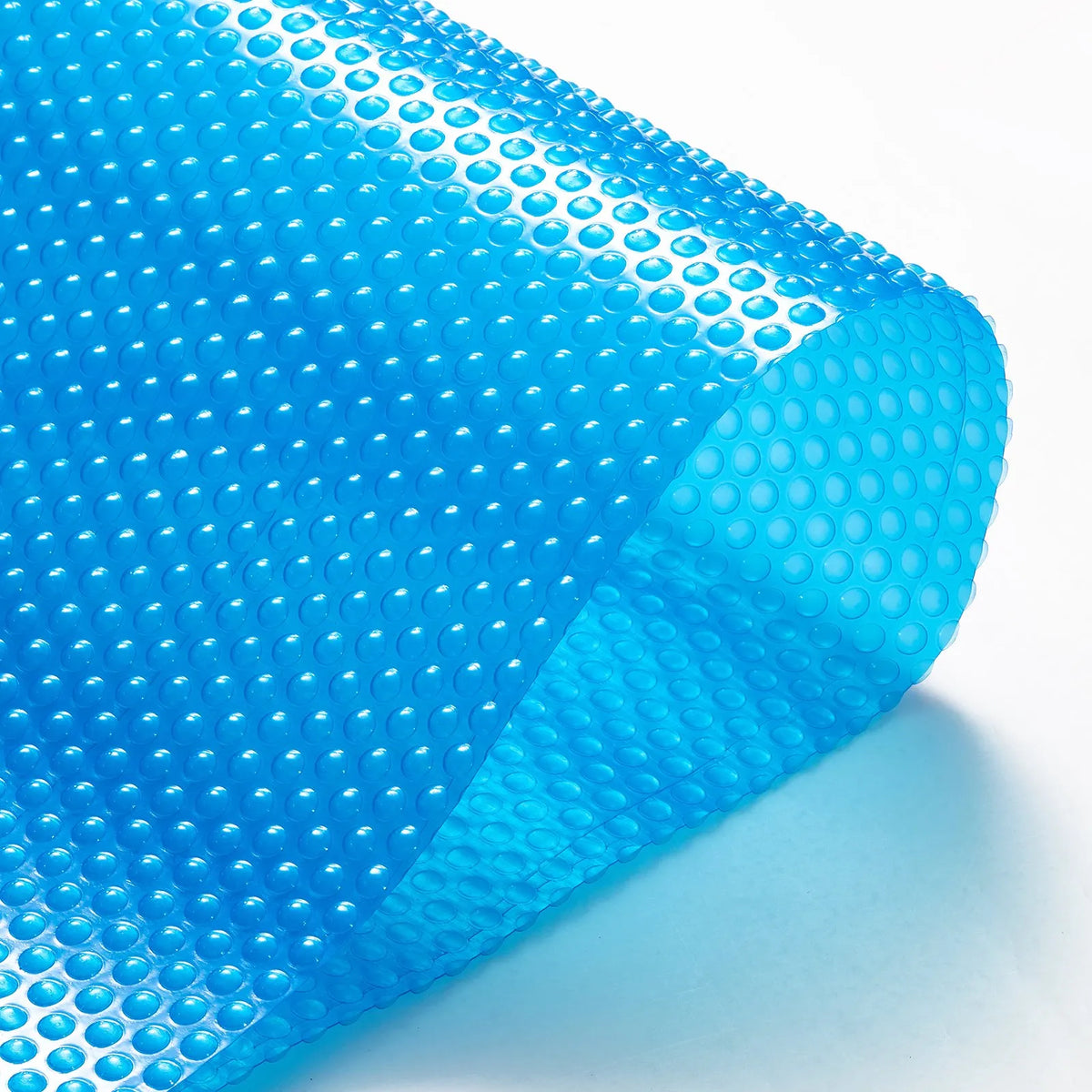 VEVOR Solar Pool Cover, 12.2 × 6.1 m Rectangular Solar Cover for In-Ground and Above-Ground Pools, 0.4 mm, Blue