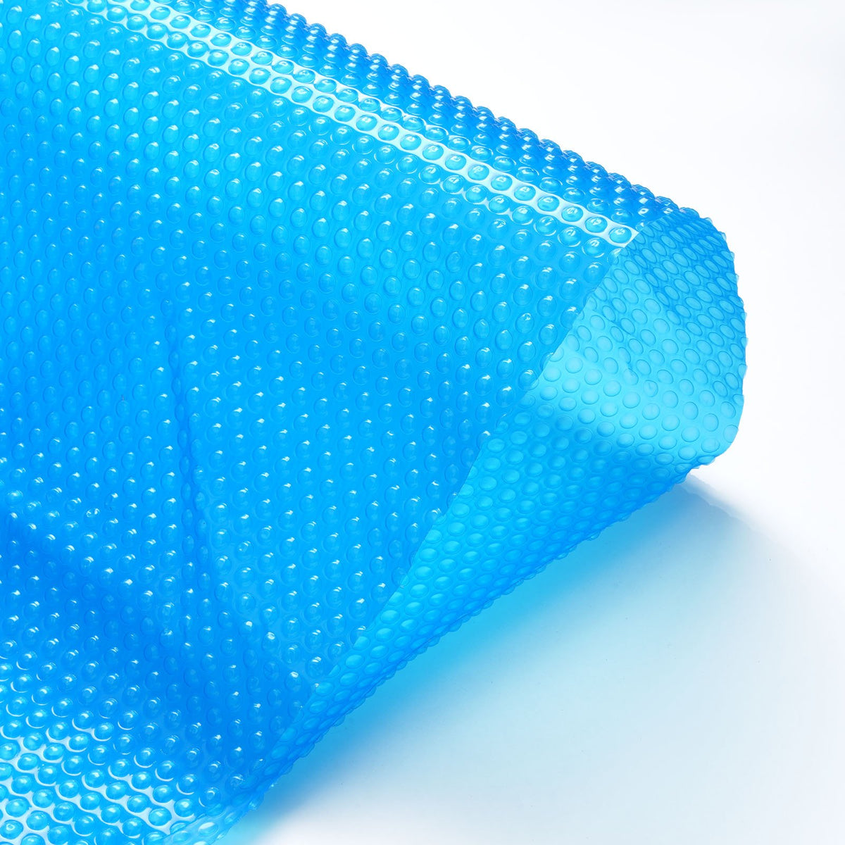 VEVOR Solar Pool Cover for Round Pools, Ø3.05 m Solar Cover for In-Ground and Above-Ground Swimming Pools, 0.38 mm, Blue