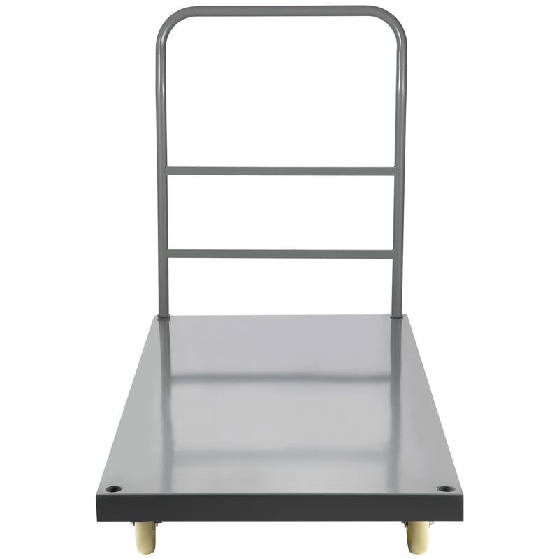 VEVOR platformas ratiņi, kravnesība 907,2 kg, tērauda plakanie ratiņi ar neilona riteņiem 127 mm, 1194 × 610 × 813 mm - ZEMLETES.LV