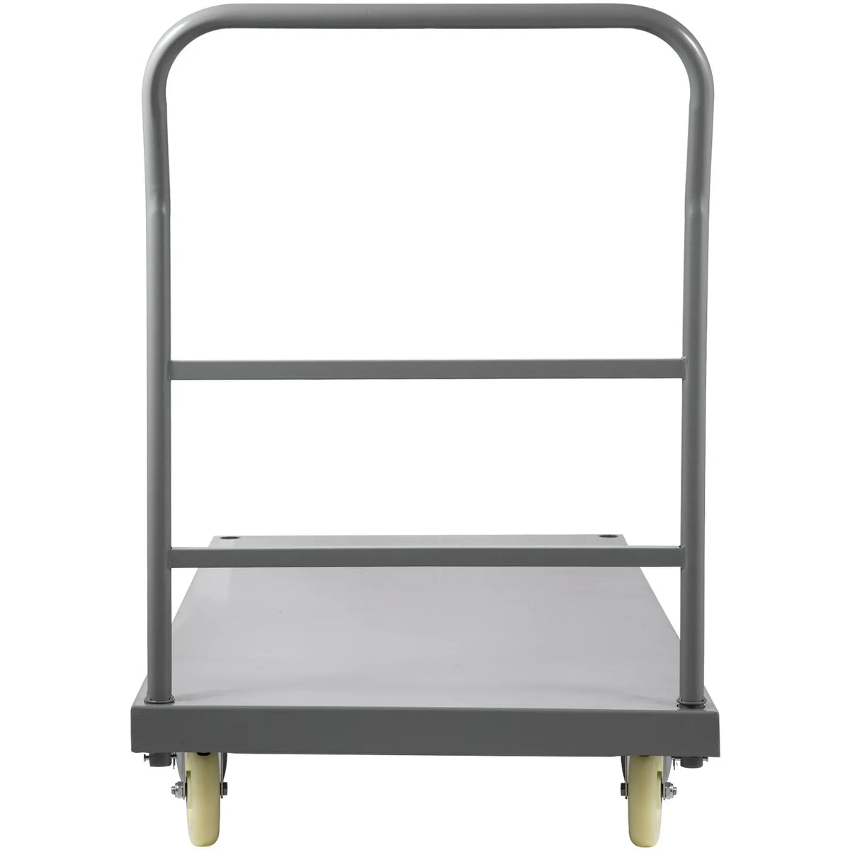 VEVOR platformas ratiņi, kravnesība 907,2 kg, tērauda plakanie ratiņi ar neilona riteņiem 127 mm, 1194 × 610 × 813 mm - ZEMLETES.LV