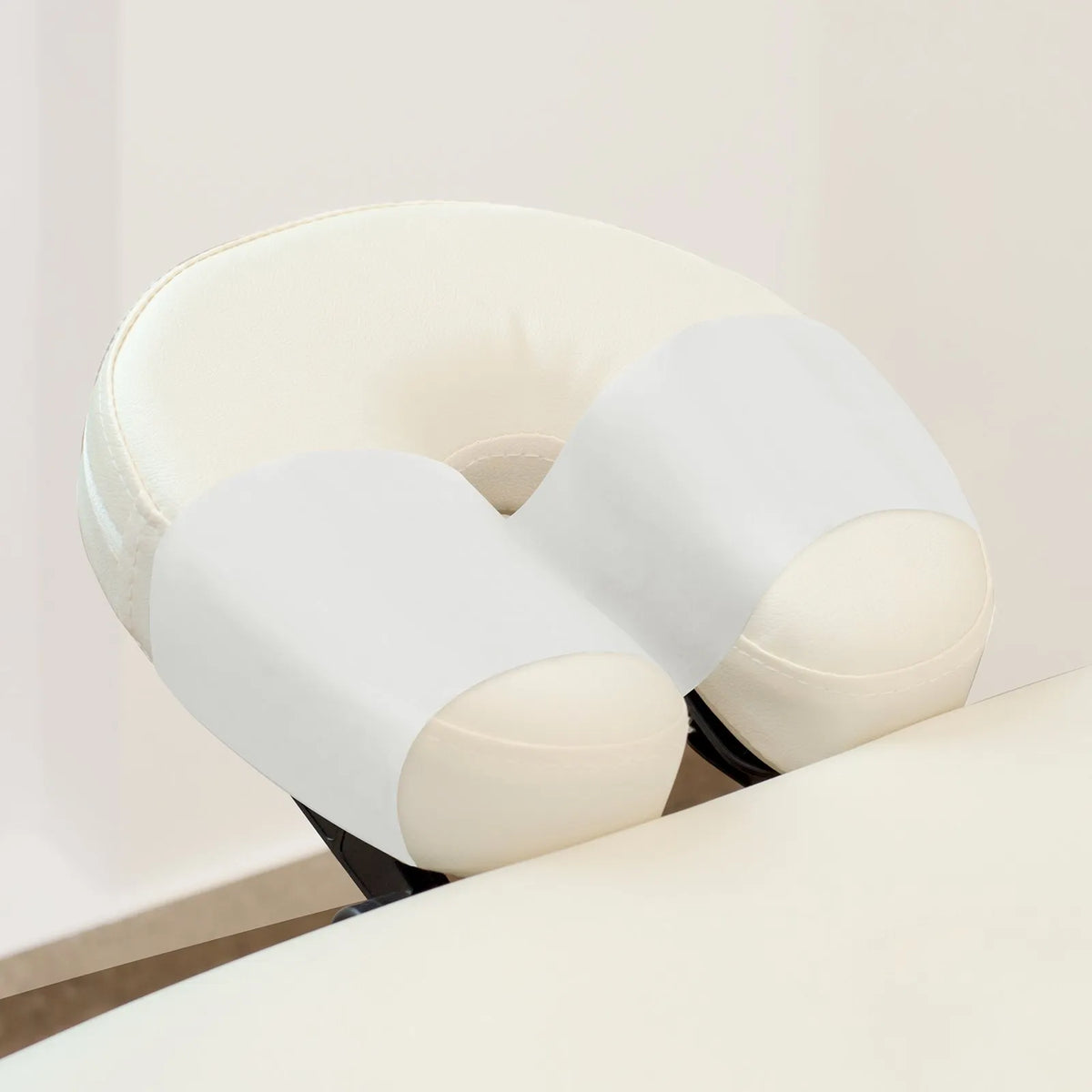 VEVOR galvas balsta papīra ruļļi 21,6 cm × 38,1 m, krepēts, 25 gab., masāžas un medicīniskajiem galdiem