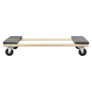 VEVOR mēbeļu pārvietošanas platforma līdz 454 kg, 457 x 762 mm ar 4 PP grozāmiem riteņiem, koka konstrukcija smagu mēbeļu pārvietošanai - ZEMLETES.LV