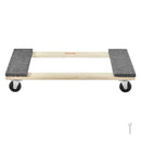 VEVOR mēbeļu pārvietošanas platforma līdz 454 kg, 457 x 762 mm ar 4 PP grozāmiem riteņiem, koka konstrukcija smagu mēbeļu pārvietošanai - ZEMLETES.LV