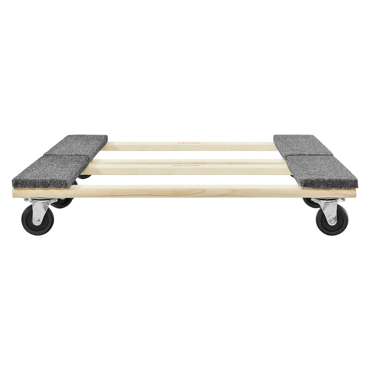VEVOR mēbeļu pārvietošanas platformu komplekts 2 gab., 454 kg katrai, 457 x 762 mm ar 8 PP grozāmiem riteņiem, koka konstrukcija smagu mēbeļu pārvietošanai - ZEMLETES.LV