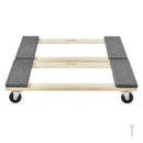 VEVOR mēbeļu pārvietošanas platformu komplekts 2 gab., 454 kg katrai, 457 x 762 mm ar 8 PP grozāmiem riteņiem, koka konstrukcija smagu mēbeļu pārvietošanai - ZEMLETES.LV