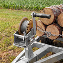 VEVOR laivas vinča, 726 kg rokas vinča, smagas slodzes manuālā vinča ar divvirzienu sprūdrata mehānismu, 4:1 pārnesuma attiecību, neslīdošu rokturi, piemērota laivu piekabēm un ATV vilkšanai