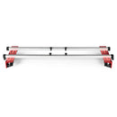 VEVOR frēzes sliede, 152 cm (60 collas), pārnēsājams un viegli regulējams plākšņu izlīdzināšanas džigs, DIY kokapstrādes frēzes sliede plātņu izlīdzināšanai, vadotnes džigs apdares un virsmas frēzēšanai, koka izlīdzināšanai, mājas DIY.