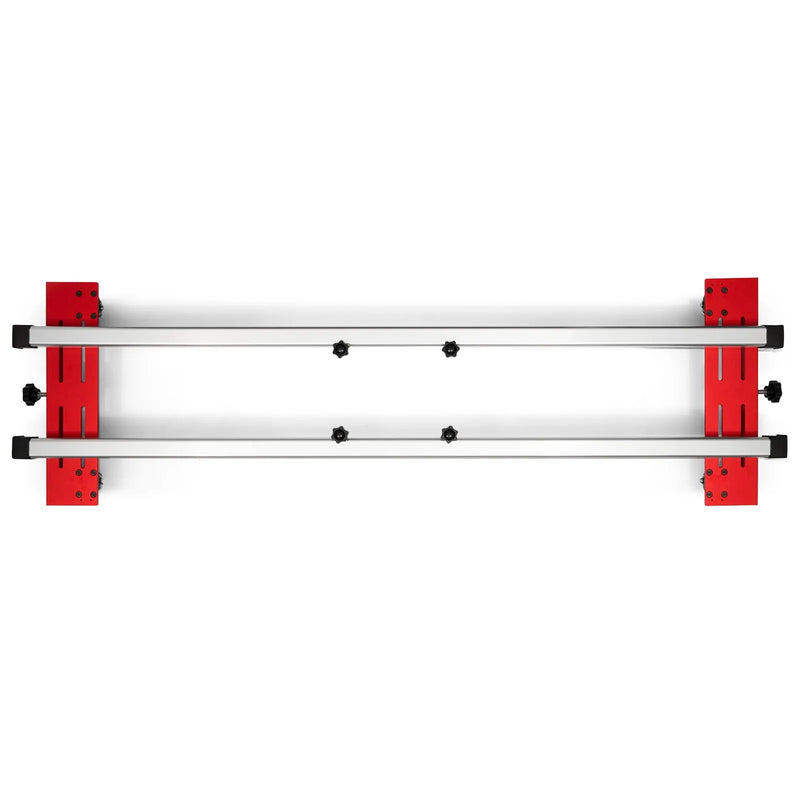 VEVOR frēzes sliede, 152 cm (60 collas), pārnēsājams un viegli regulējams plākšņu izlīdzināšanas džigs, DIY kokapstrādes frēzes sliede plātņu izlīdzināšanai, vadotnes džigs apdares un virsmas frēzēšanai, koka izlīdzināšanai, mājas DIY.