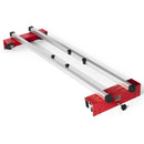 VEVOR frēzes sliede, 152 cm (60 collas), pārnēsājams un viegli regulējams plākšņu izlīdzināšanas džigs, DIY kokapstrādes frēzes sliede plātņu izlīdzināšanai, vadotnes džigs apdares un virsmas frēzēšanai, koka izlīdzināšanai, mājas DIY.