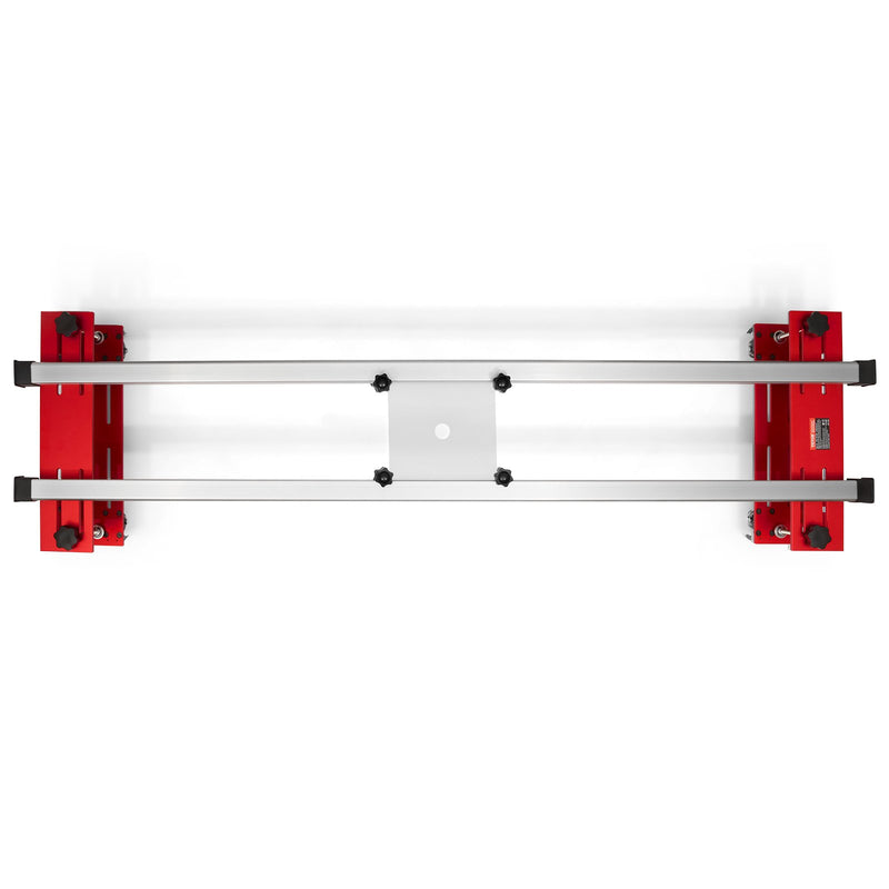 VEVOR frēzētāja sliede 162,6 cm, regulējama virsmu līdzināšanas sistēma koka plātņu frēzēšanai, DIY kokapstrādes sliedes komplekts koksnes izlīdzināšanai un ēvelēšanai mājas darbnīcai