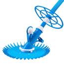 VEVOR Automātiskais baseina tīrītājs ar sūkšanas sistēmu, baseina putekļsūcējs ar 12 šļūtenēm, piemērots iebūvētiem un virszemes baseiniem līdz 609,6 × 1066,8 cm