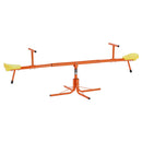 VEVOR Bērnu balansieris ar 45,4 kg slodzes ietilpību uz sēdvietu, sēdi un griezies tipa šūpoles ar 4 balsta kājām, 360° rotējošs āra rotaļu aprīkojums bērniem no 3 gadu vecuma