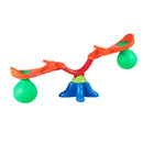 VEVOR Bērnu balansieris ar 24,95 kg slodzes ietilpību uz sēdvietu, sēdi un griezies tipa šūpoles ar rokturiem, 360° rotējošs āra rotaļu aprīkojums bērniem no 3 gadu vecuma, daudzkrāsains