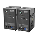 VEVOR Auksto dzirksteļu mašīna 2 gab., 700 W, regulējams augstums 2–5 m, DMX sistēma, LED ekrāns, rokturis, alumīnija korpuss, skatuvei, DJ, kāzām un pasākumiem - ZEMLETES.LV