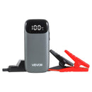 VEVOR automašīnas akumulatora starteris, 6000 A pīķa strāva, 12 V portatīvs litija akumulatora palaidējs ar jaudas banku, 3 režīmu lukturītis un starta kabeļi, paredzēts līdz 10 l benzīna un 10 l dīzeļdzinējiem