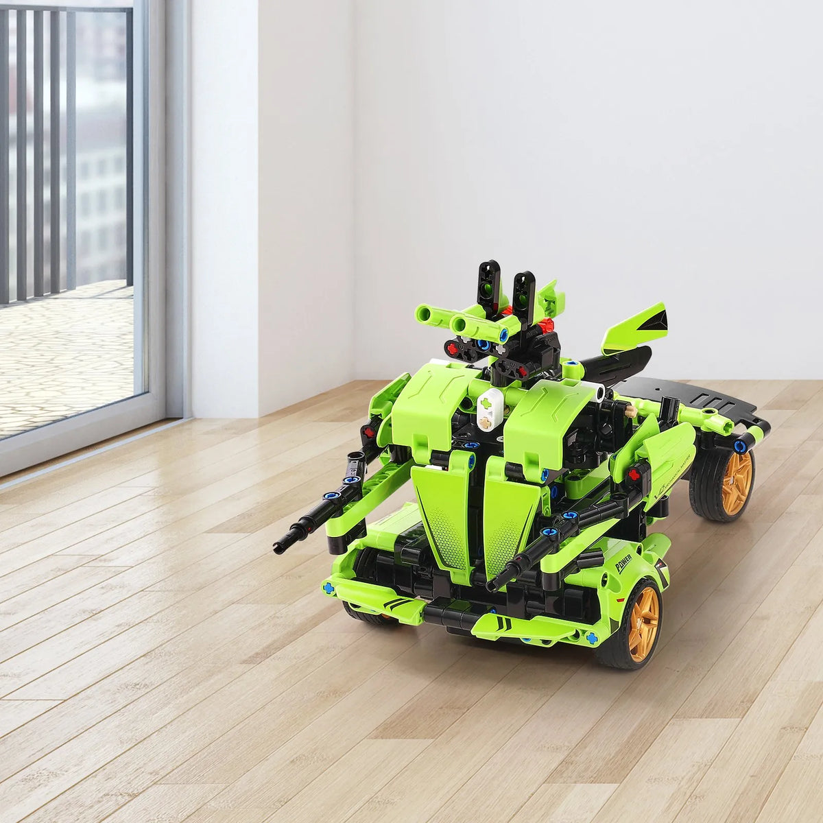 VEVOR STEM konstruktors 2 vienā, 461 detaļa, programmējams RC auto/robots, no 6 gadiem