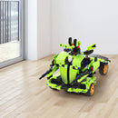VEVOR STEM konstruktors bērniem 2-in-1, 461 detaļu kluču komplekts ar tālvadību un lietotnes vadību, RC automašīna/robots, programmējams STEM robots bērniem no 6 gadiem