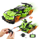 VEVOR STEM konstruktors bērniem 2-in-1, 461 detaļu kluču komplekts ar tālvadību un lietotnes vadību, RC automašīna/robots, programmējams STEM robots bērniem no 6 gadiem