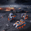 VEVOR STEM konstruktors bērniem 5-in-1, 554 detaļu kluču komplekts ar tālvadību un lietotnes vadību, RC automašīna, robots, tanks, Rubika kubs un sniega tīrītājs, programmējams STEM robots bērniem no 6 gadiem