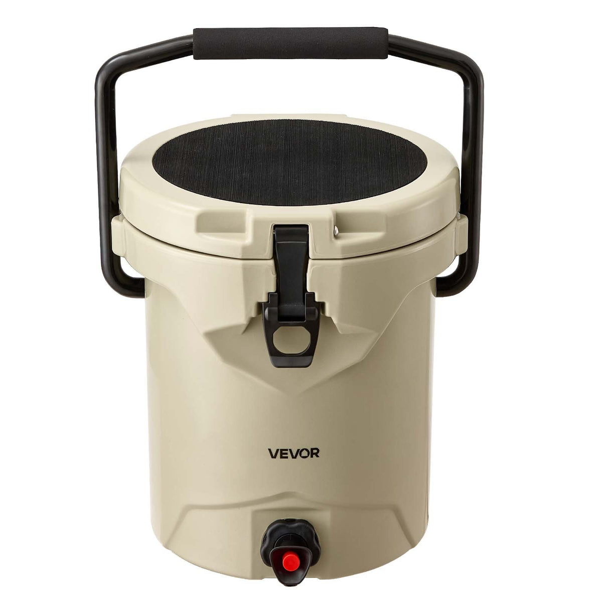 VEVOR izolēts dzērienu dozators, 9,5 l, karstiem un aukstiem dzērieniem, ar krānu, fiksējamu vāku un pārnēsāšanas rokturi