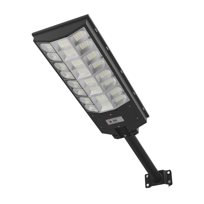 VEVOR 8000 W saules ielas lampa āra lietošanai 450000 lm LED drošības prožektors ar kustības sensoru, krēsla līdz rītausmai, IP65, piebraucamajam ceļam un pagalmam, 1 gab. - ZEMLETES.LV