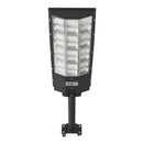 VEVOR 8000 W saules ielas lampa āra lietošanai 450000 lm LED drošības prožektors ar kustības sensoru, krēsla līdz rītausmai, IP65, piebraucamajam ceļam un pagalmam, 1 gab. - ZEMLETES.LV