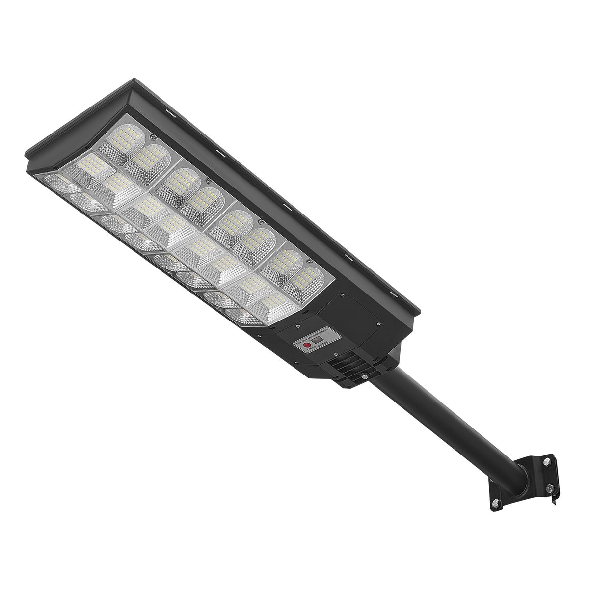 VEVOR 8000 W saules ielas lampa āra lietošanai 450000 lm LED drošības prožektors ar kustības sensoru, krēsla līdz rītausmai, IP65, piebraucamajam ceļam un pagalmam, 1 gab. - ZEMLETES.LV